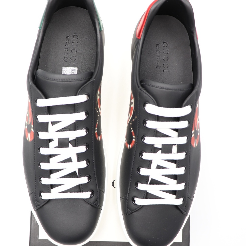 $SOLDEbay$ GUCCI Ace Kingsnake Print Sneakers - Picture 3 of 8